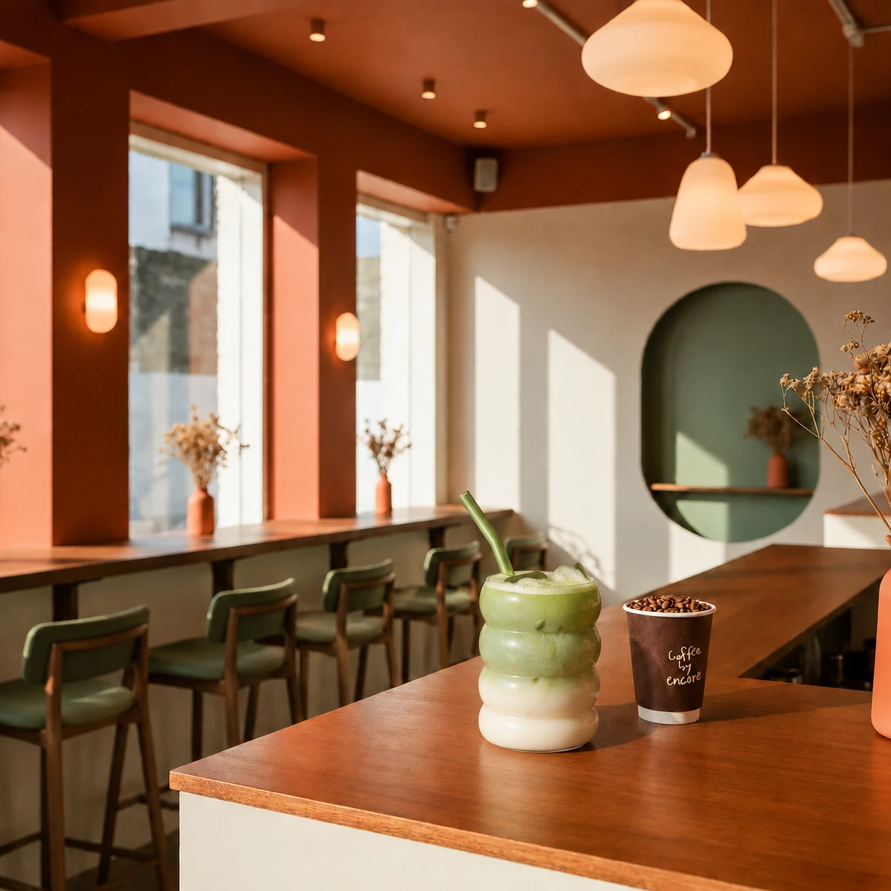 Coffee shop healthy Encore Studio